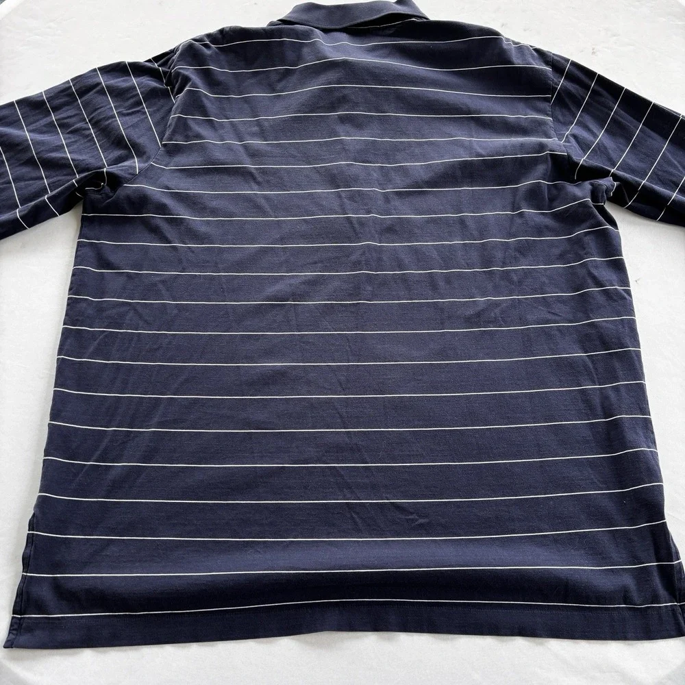 Polo Golf Ralph Lauren Long Sleeve Polo Shirt‎ Men's XL Pima Cotton Striped